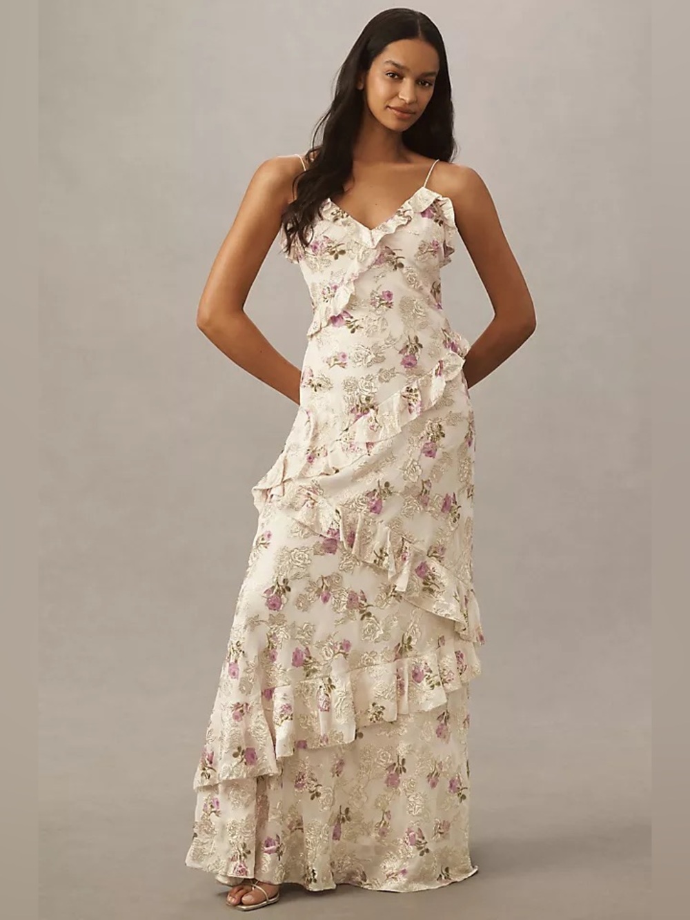 LoveShackFancy Rialto Dress Violet Whimsy Size 2